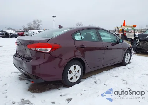 2018 Kia Forte Lx from USA, damaged, VIN 3KPFK4A72JE183451